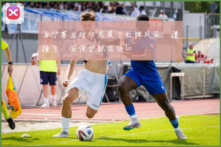 马宁赛后对印尼展示红牌风采：遭撞飞，安保护航离场！